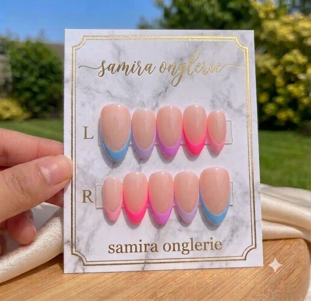 Press-on nails اضافر الصلاة 